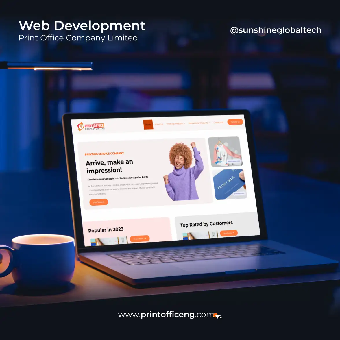 Print Office Company Website